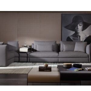 Eastwood Furnishings Modern Minimalist Full Leather Sofa - S2009
