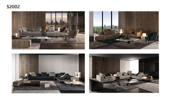 Eastwood Furnishings Modern Luxury Sectional Sofa - S2002