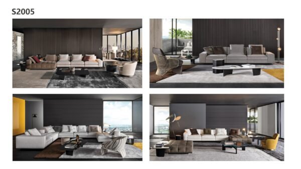 Eastwood Furnishings Modern Luxury Sectional Sofa - S2005