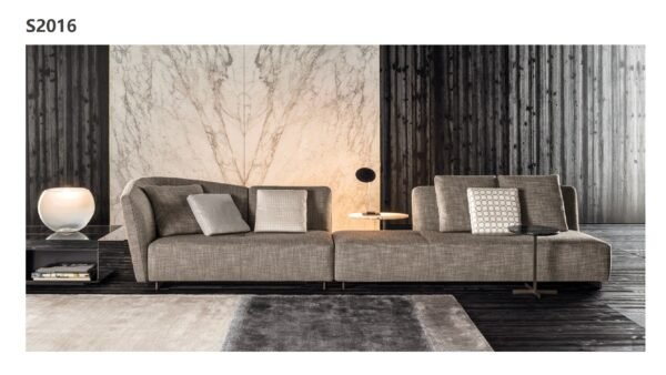 Eastwood Furnishings Modern Minimalist Full Leather Sofa - S2016