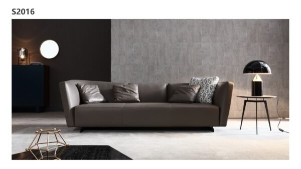 Eastwood Furnishings Modern Minimalist Full Leather Sofa - S2016