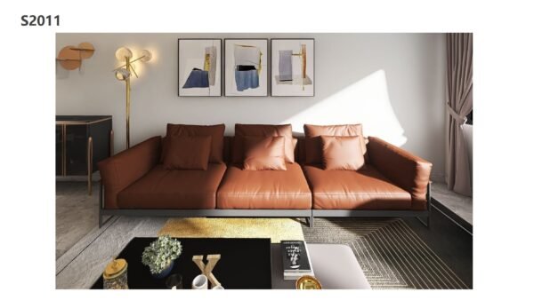 Contemporary Low-Back Sofa – S2011