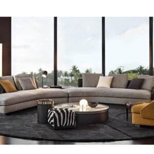 Modern Low-Back Sofa – S2020