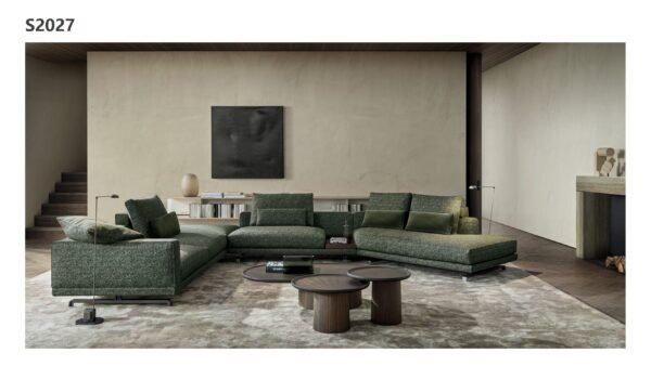 Contemporary Sofa with Slim Profile – S2027