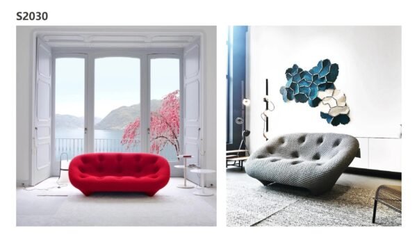 Minimalist Sofa with Extended Chaise – S2030