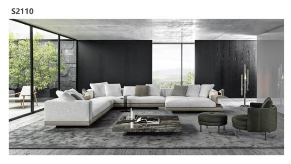 Modern Tufted Sofa – S2110