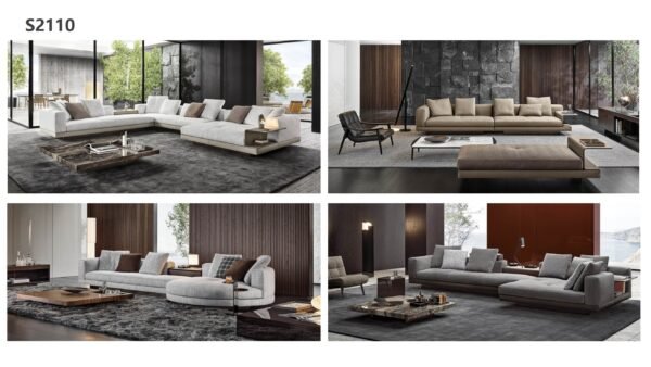 Modern Tufted Sofa – S2110