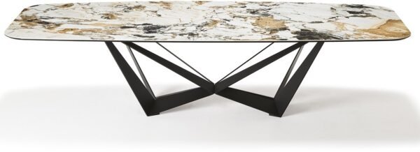 Eastwood Furnishings Modern Luxury Marble Dining Table